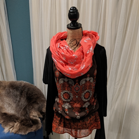 Charlotte Russe orange acarg - Picture 2 of 4